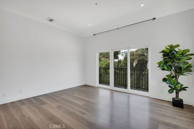 176 Saddlebow Rd, Bell Canyon, CA 91307 - spare room with wood finished floors and recessed lighting