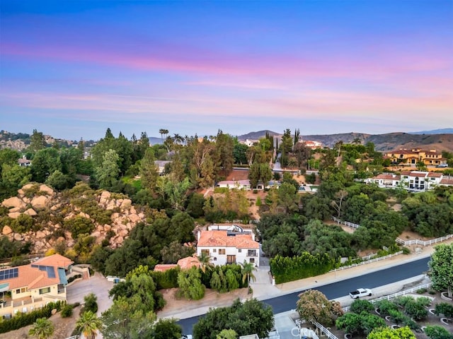 176 Saddlebow Rd, Bell Canyon, CA 91307 - bird's eye view of a mountainous background