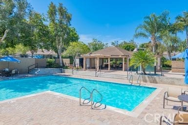 14 Featherwood, Irvine, CA 92612 - community pool featuring a patio