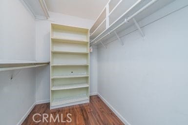 14 Featherwood, Irvine, CA 92612 - walk in closet featuring wood finished floors