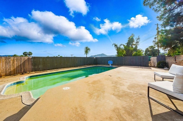 12049 Coping Pl, Lakeside, CA 92040 - view of swimming pool with a patio area and a fenced backyard