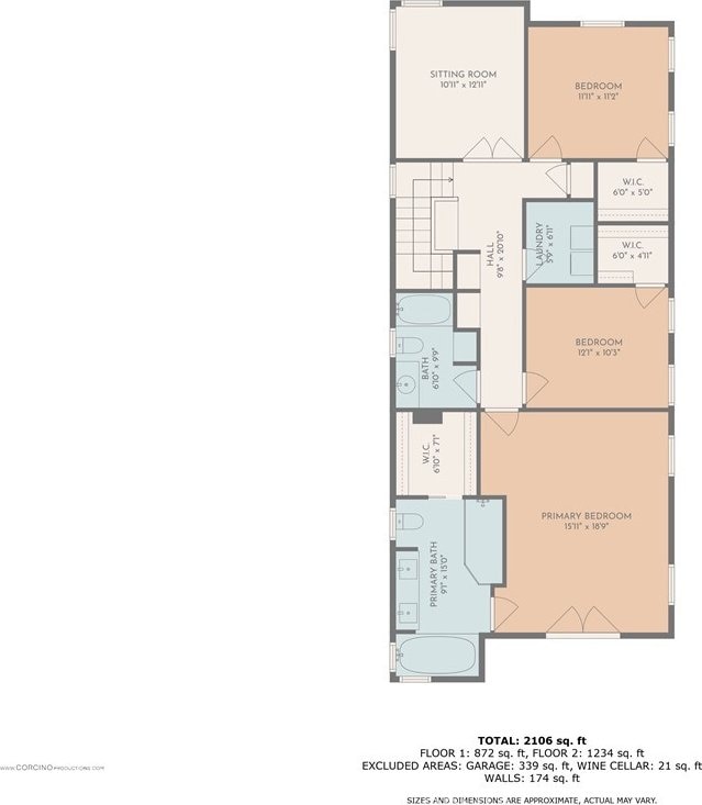 218 Covina Ave, Long Beach, CA 90803 - view of property floor plan
