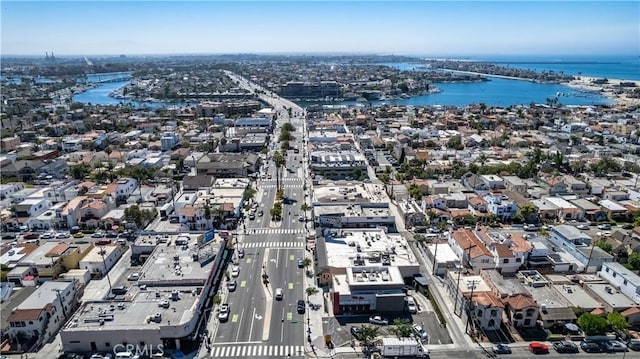 218 Covina Ave, Long Beach, CA 90803 - aerial view of residential area featuring a nearby body of water and a notable bridge