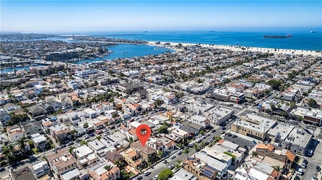 218 Covina Ave, Long Beach, CA 90803 - aerial view of property and surrounding area featuring a nearby body of water and nearby suburban area