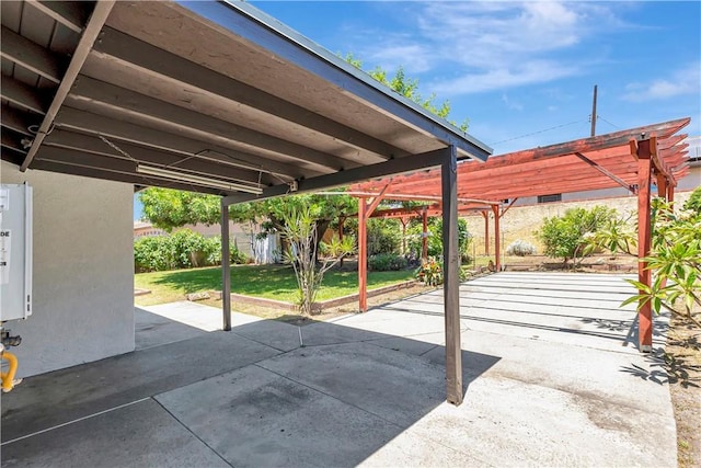 13925 Belgate St, Baldwin Park, CA 91706 - view of patio with a pergola