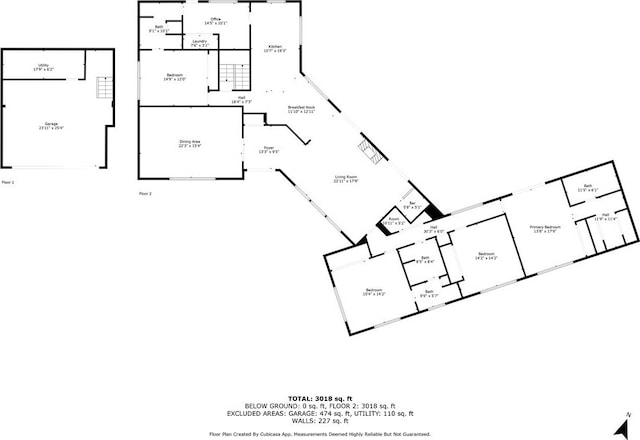 211 Peacock Ln, Montebello, CA 90640 - view of property floor plan
