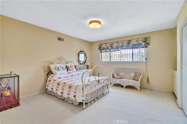 211 Peacock Ln, Montebello, CA 90640 - bedroom with carpet flooring and a textured ceiling