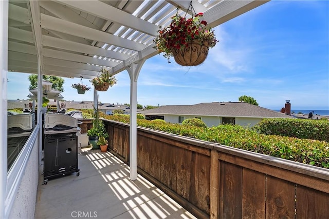 416 Via Pichon, San Clemente, CA 92672 - balcony with a pergola and a grill
