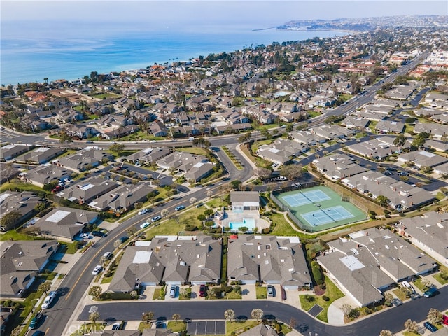 416 Via Pichon, San Clemente, CA 92672 - aerial view of property and surrounding area featuring nearby suburban area and a nearby body of water