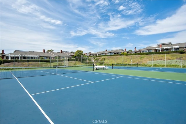 416 Via Pichon, San Clemente, CA 92672 - view of tennis court with a residential view