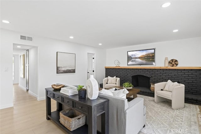 17978 Gallineta St, Rowland Heights, CA 91748 - living room with light wood-type flooring and recessed lighting