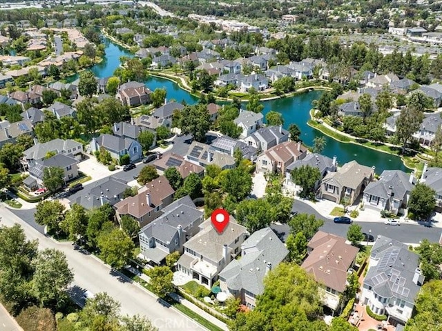 23808 Bayview Ct, Valencia, CA 91355 - aerial perspective of suburban area featuring a large body of water