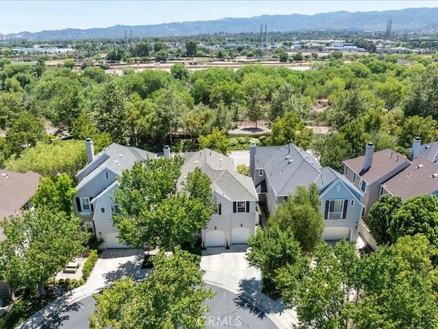 23808 Bayview Ct, Valencia, CA 91355 - aerial view of residential area with a mountain backdrop