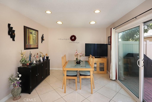 1201 W Cerritos Ave Unit 68, Anaheim, CA 92802 - dining room featuring recessed lighting and light tile patterned floors