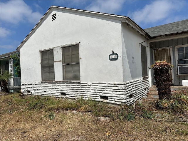 5322 Pearce Ave, Lakewood, CA 90712 - view of property exterior with cooling unit and stucco siding