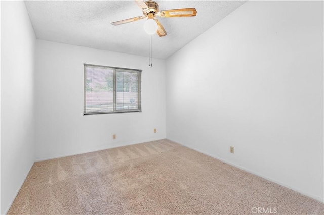 810 E Laurel Oak Dr, Azusa, CA 91702 - carpeted empty room with a textured ceiling and ceiling fan