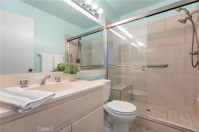 810 E Laurel Oak Dr, Azusa, CA 91702 - bathroom with a stall shower and vanity