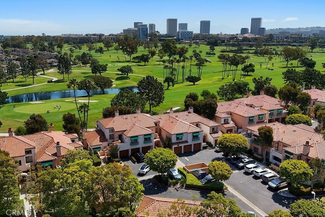 232 Villa Point Dr, Newport Beach, CA 92660 - bird's eye view of a nearby body of water and a golf club