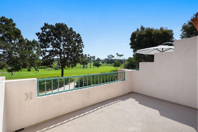 232 Villa Point Dr, Newport Beach, CA 92660 - patio / terrace featuring view of golf course