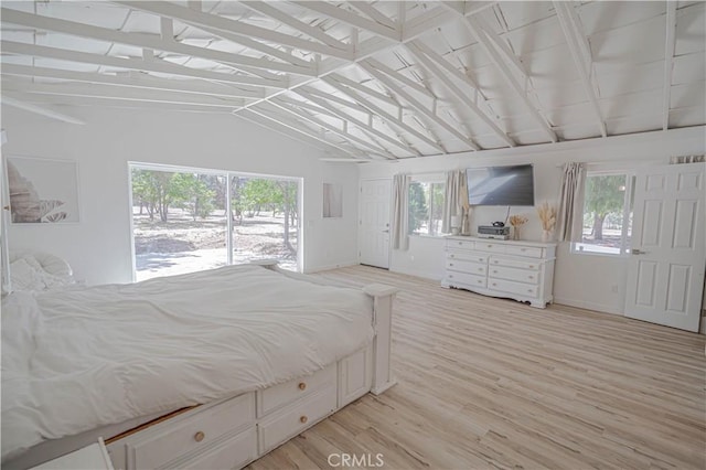 35356 Sierra Vista Dr, Agua Dulce, CA 91390 - bedroom with light wood-style floors and baseboards