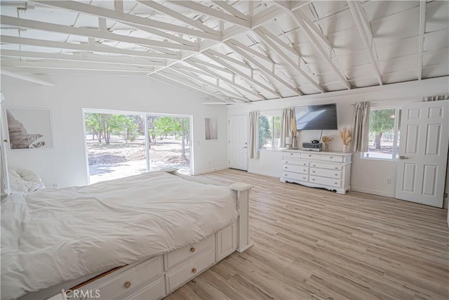 35356 Sierra Vista Dr, Agua Dulce, CA 91390 - bedroom with light wood finished floors and baseboards