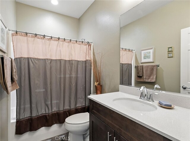 1616 Rosemary, Beaumont, CA 92223 - full bathroom with vanity and shower / tub combo