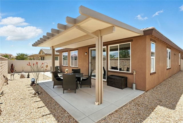 1616 Rosemary, Beaumont, CA 92223 - fenced backyard featuring a patio