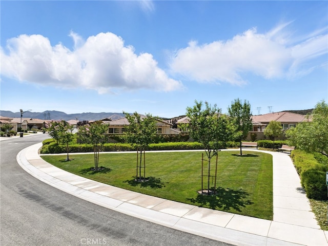 1616 Rosemary, Beaumont, CA 92223 - view of home's community with a yard, a mountain view, and a residential view