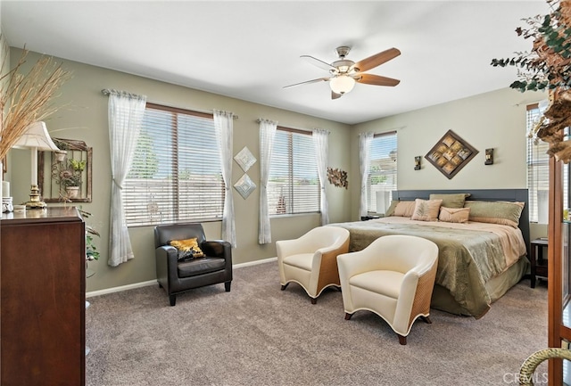 1616 Rosemary, Beaumont, CA 92223 - carpeted bedroom with a ceiling fan and baseboards