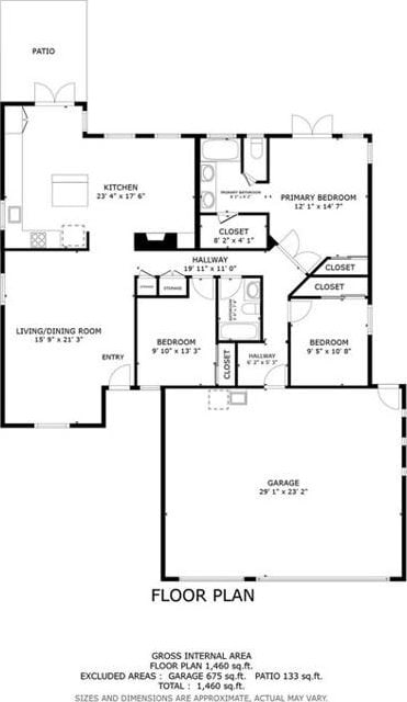 591 Shadow Tree Dr, Oceanside, CA 92058 - view of home floor plan