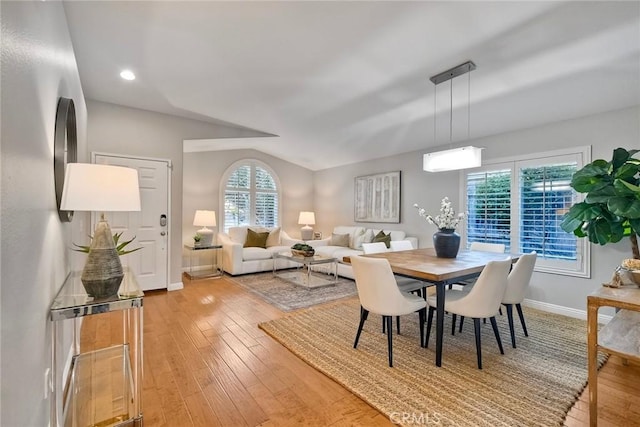 591 Shadow Tree Dr, Oceanside, CA 92058 - dining room with light wood-style floors and recessed lighting