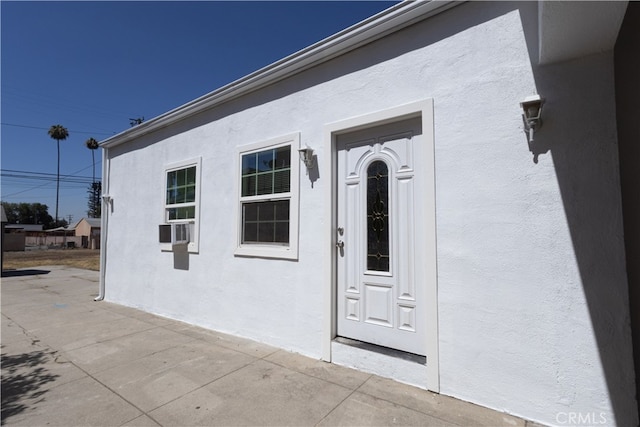 425 W 17th St, San Bernardino, CA 92405 - property entrance with stucco siding
