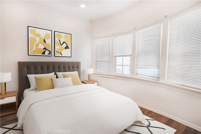425 W 17th St, San Bernardino, CA 92405 - bedroom with wood finished floors and recessed lighting