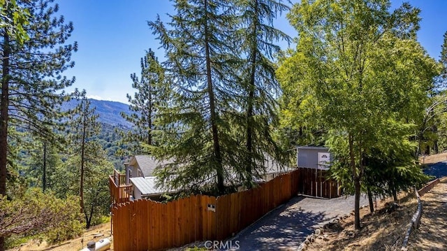 35853 Sierra Linda Dr, Wishon, CA 93669 - view of side of property with a mountain view and a view of trees