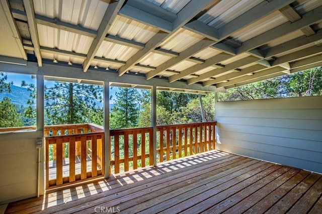 35853 Sierra Linda Dr, Wishon, CA 93669 - view of wooden deck