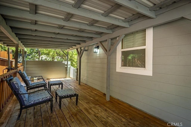 35853 Sierra Linda Dr, Wishon, CA 93669 - view of deck