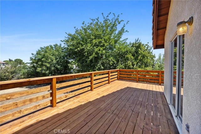 601 Las Arenas Ct, Bakersfield, CA 93314 - view of wooden deck
