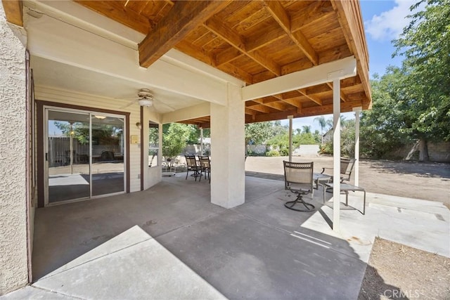 601 Las Arenas Ct, Bakersfield, CA 93314 - view of patio / terrace with outdoor dining area