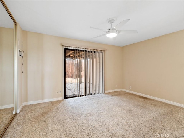 17911 Juniper St, Hesperia, CA 92345 - unfurnished room featuring a ceiling fan and carpet floors