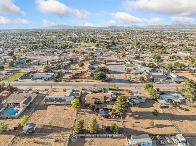 17911 Juniper St, Hesperia, CA 92345 - aerial view of residential area with mountains