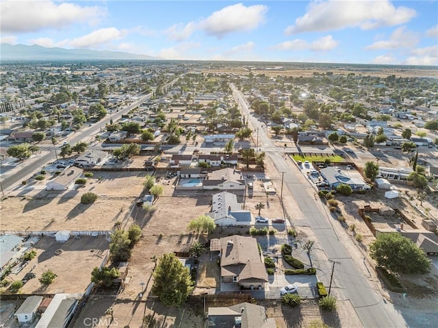 17911 Juniper St, Hesperia, CA 92345 - aerial view of property and surrounding area featuring nearby suburban area and mountains