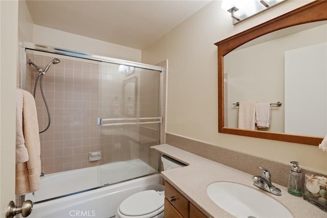 603 S Prospect Ave Unit 305, Redondo Beach, CA 90277 - bathroom with vanity and combined bath / shower with glass door