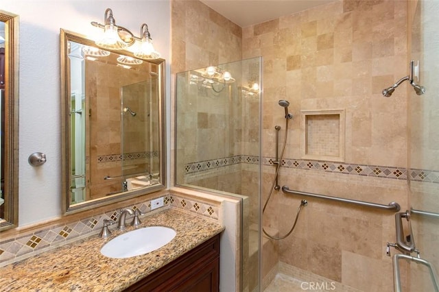 2567 Plaza Del Amo Unit 205, Torrance, CA 90503 - full bath featuring a tile shower and vanity