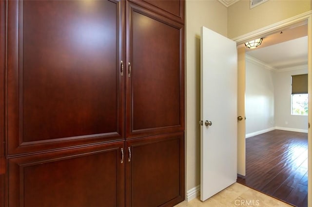 2567 Plaza Del Amo Unit 205, Torrance, CA 90503 - detailed view of ornamental molding and wood finished floors