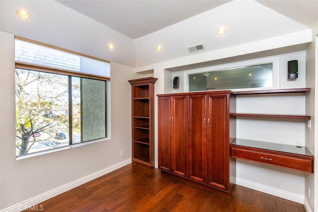 2567 Plaza Del Amo Unit 205, Torrance, CA 90503 - unfurnished bedroom featuring dark wood finished floors and recessed lighting