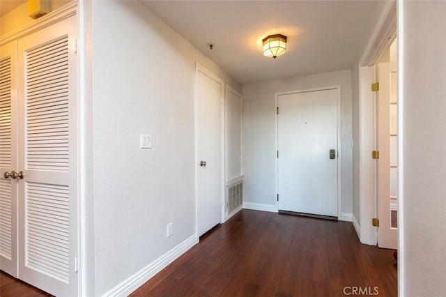2567 Plaza Del Amo Unit 205, Torrance, CA 90503 - hall featuring dark wood-type flooring and baseboards