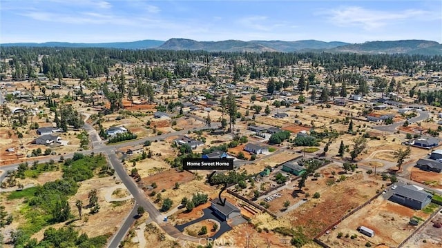5616 Glen Way, Paradise, CA 95969 - aerial view of property and surrounding area with a mountainous background