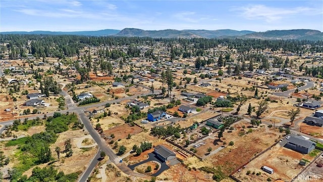 5616 Glen Way, Paradise, CA 95969 - aerial overview of property's location with a mountain backdrop