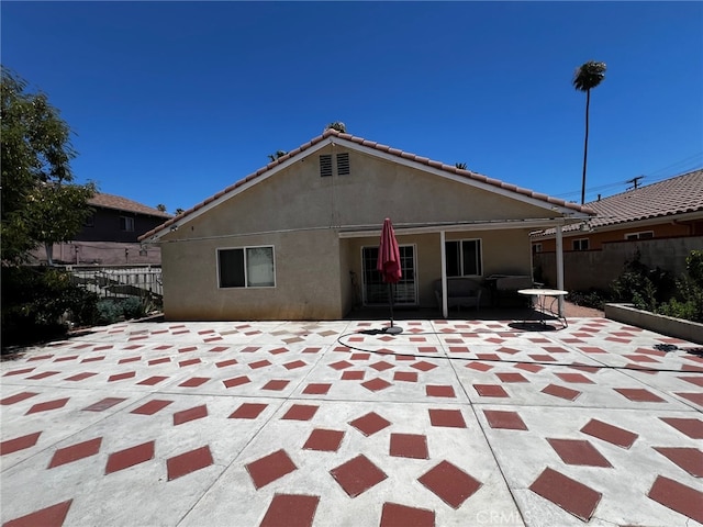 2932 Prospect Ave, Riverside, CA 92507 - rear view of property with a patio and stucco siding