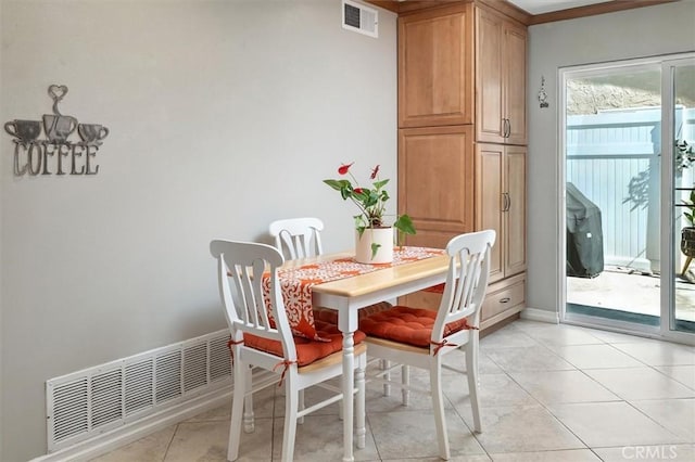 18912 Circle Of The Oaks, Newhall, CA 91321 - dining room with light tile patterned floors